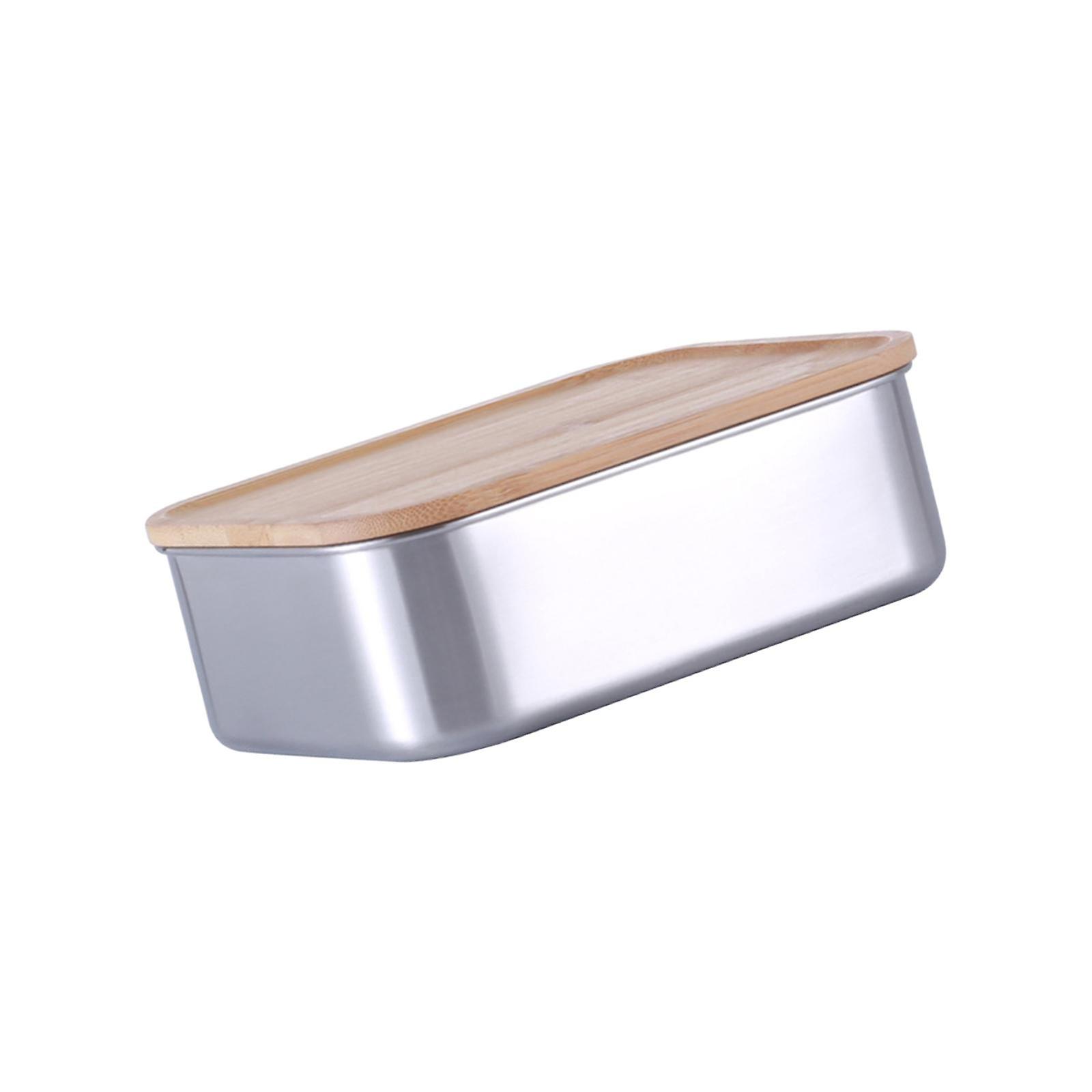 Butter Dishes Butter Keeper Airtight Butter Container Rectangle Microwave Food Container Utensils Freezer Lunch Box Bento Box