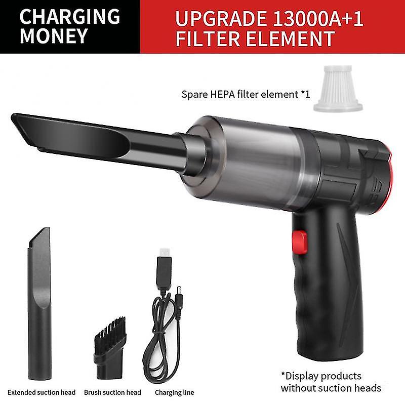 16000pa Wireless Car Handheld Vacuum Cleaner Portable Powerful Suction Wet And Dry Smart