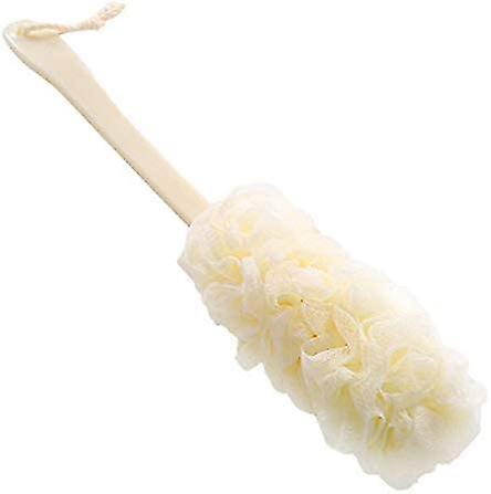 2pc Long Mâner exfoliere Loofah, burete de duș, scruber corp, duș Puff, perie spate, scruber spate, baie mesh burete (d-v2)