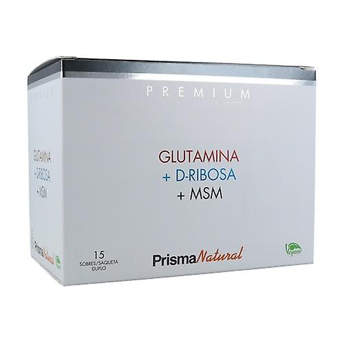 Glutamine + D-Ribose + Msm 15 packets