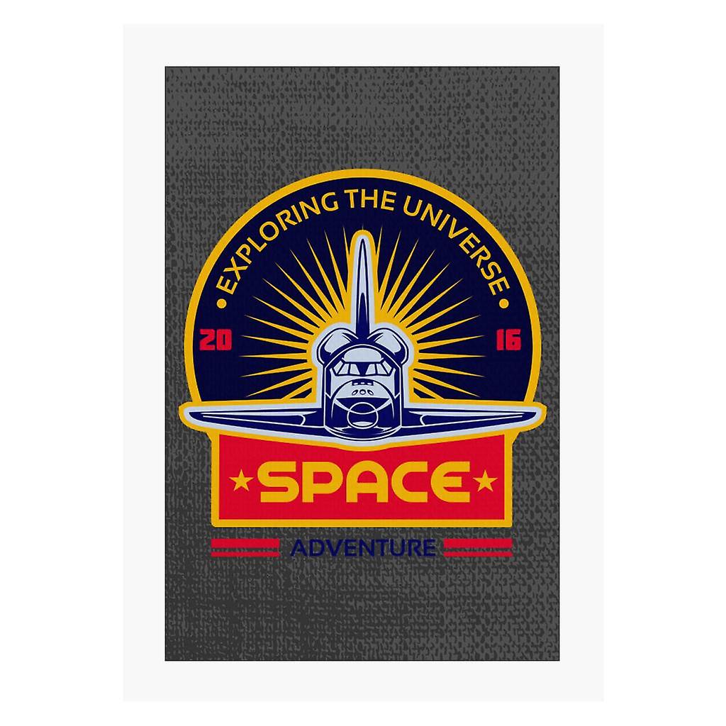 NASA Exploring The Universe A4 Print