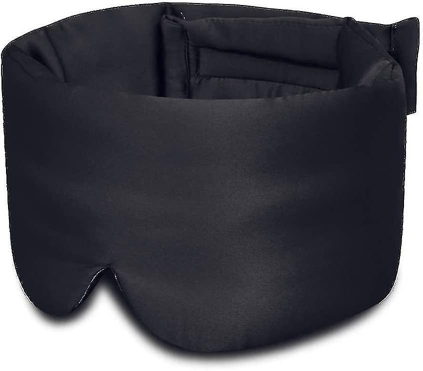 Mulberry Silk Sleeping Mask Eye Mask with Adjustable Headband for Men