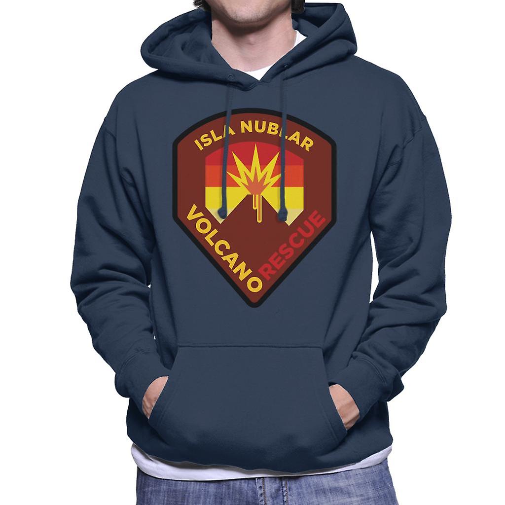 Jurassic Park Isla Nublar Volcano Rescue Men's Hooded Sweatshirt