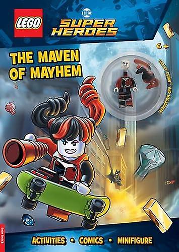 Lego Dc Super Heroes Maven Of Mayhem Activity Book With Harley Quinn Lego Minifi by Buster Books Paperback Book
