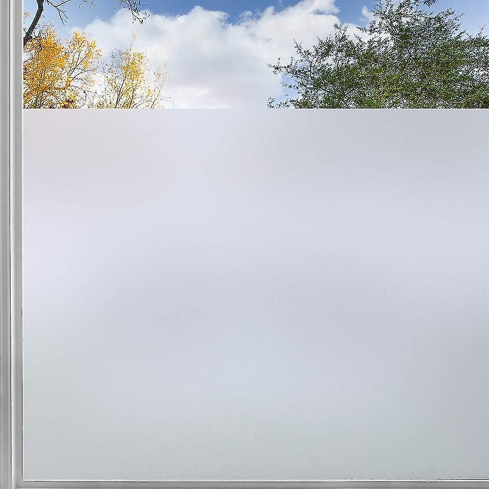 Electrostatic Blackout Window Film Anti UV Adhesive Window Film Reusable Anti Static Frosted Gaze, D