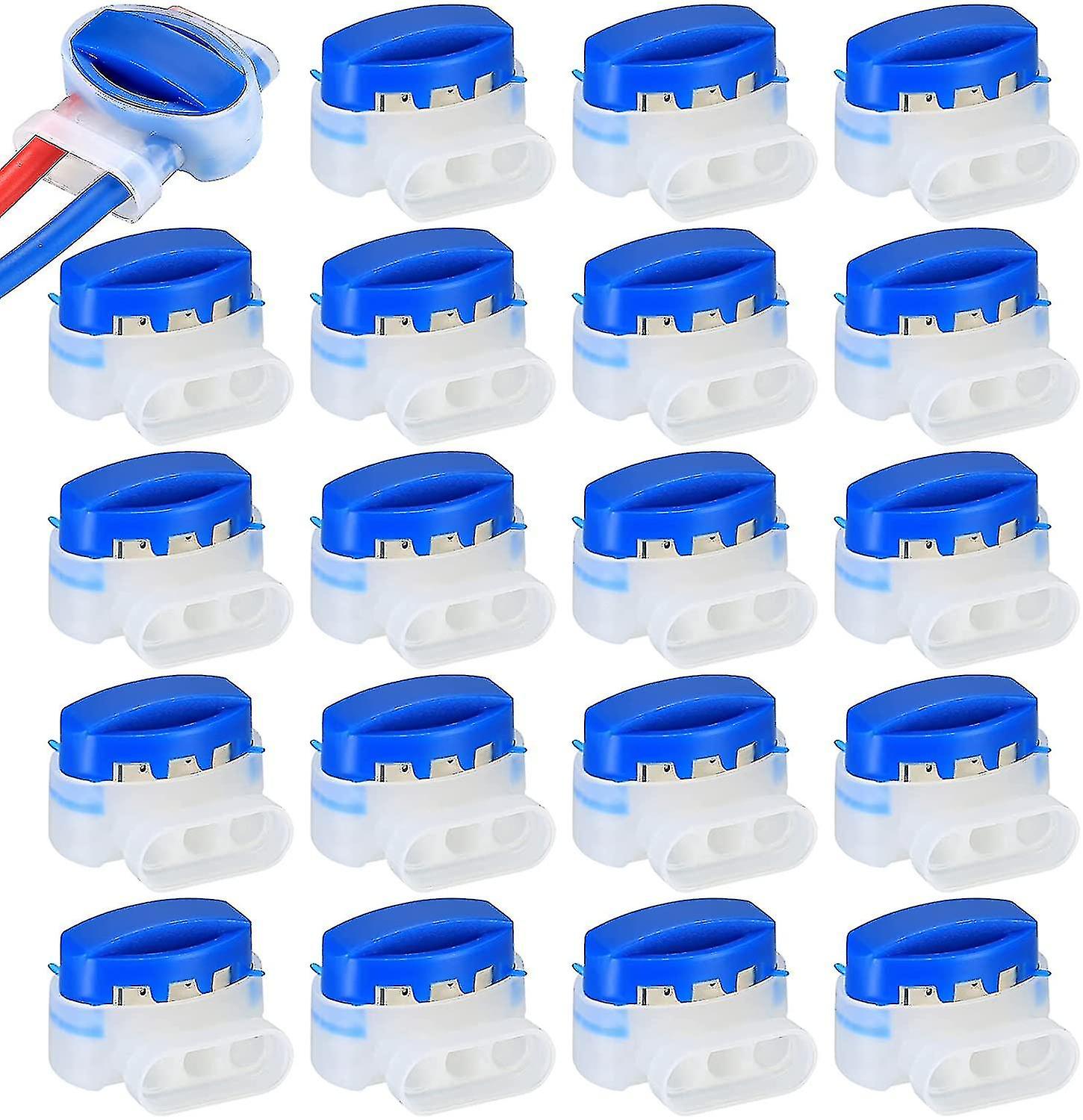 30 Pieces Robot Mower Cable Connectors, Robot Perimeter Cable Connectors