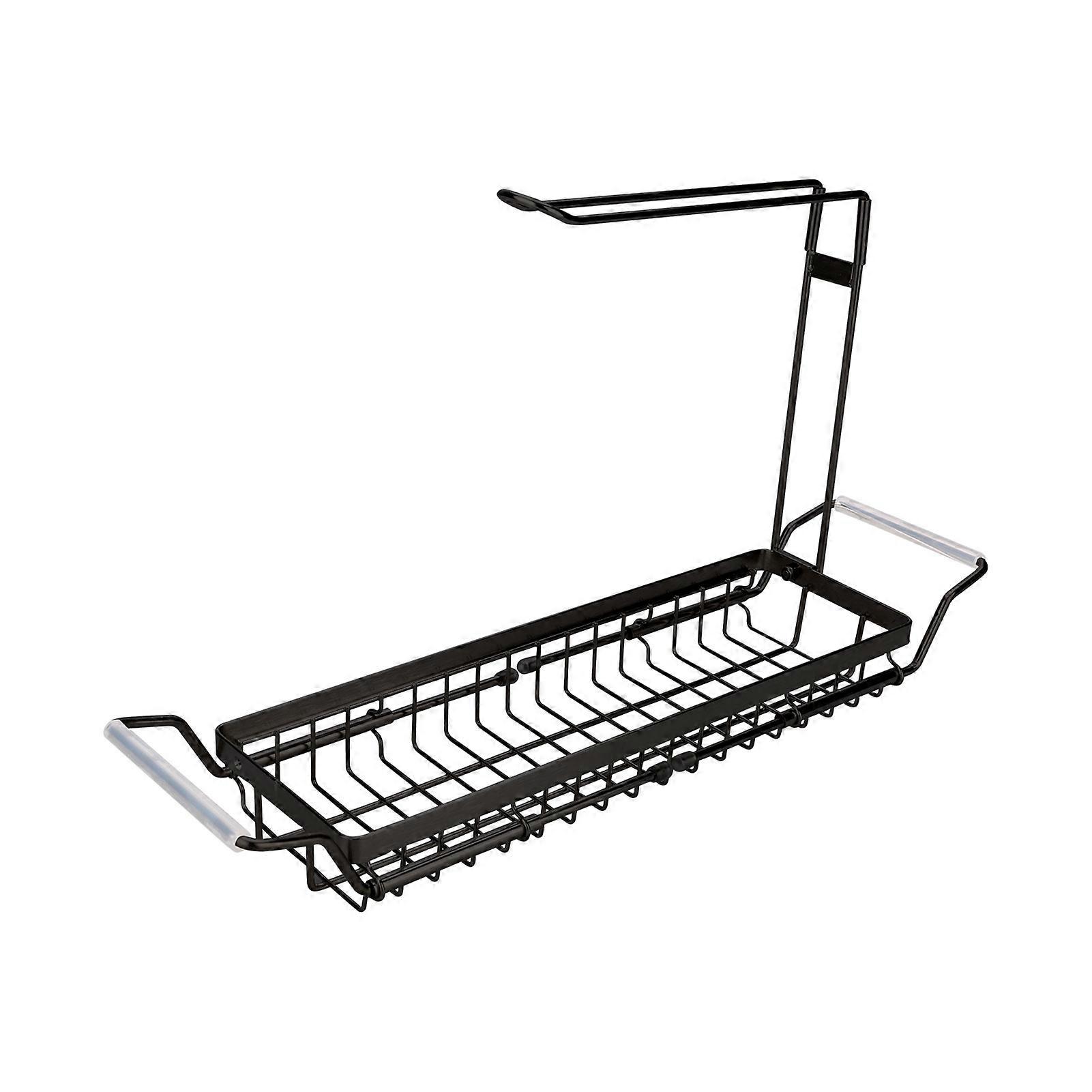 Kitchen Sink Rack Retractable Multipurpose Storage Rack for Kitchen