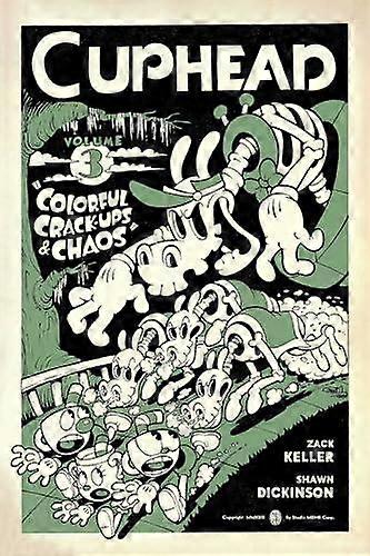 Cuphead Volume 3 Colorful Crackups Amp Chaos by Shawn Dickinson Paperback