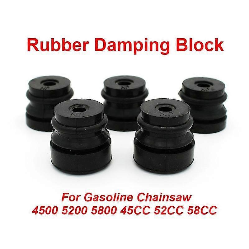Replacement Rubber Damping Block For Gasoline Chainsaw 45cc 52cc 58cc