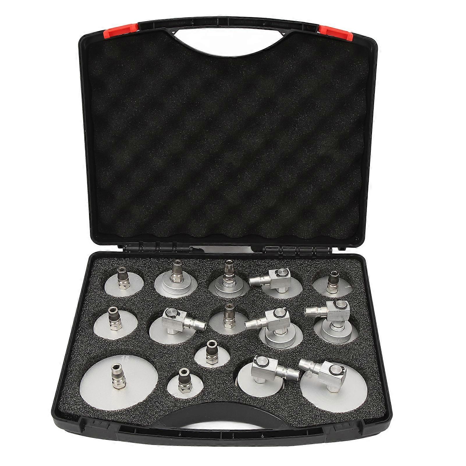 15Pcs Master Cylinder Adapter Set Leakproof Brake Fluid Bleeder Adapter Universal for Automobiles