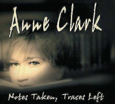 Anne Clark : Notes Taken, Traces Left CD 2 discs (2021)