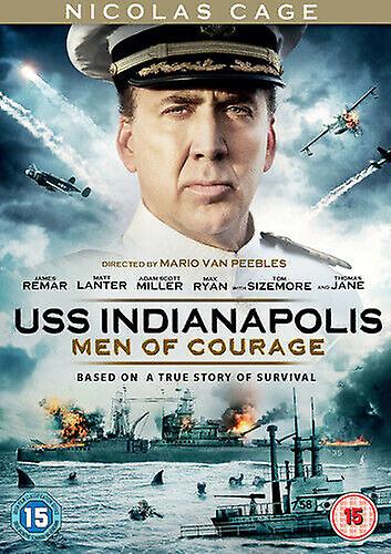 USS Indianapolis Men of Courage DVD (2017) Nicolas Cage Van Peebles (DIR) - Region 2