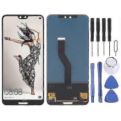 Tft Material Lcd Screen And Digitizer Full Assembly Compatible with Huawei P20 Pro