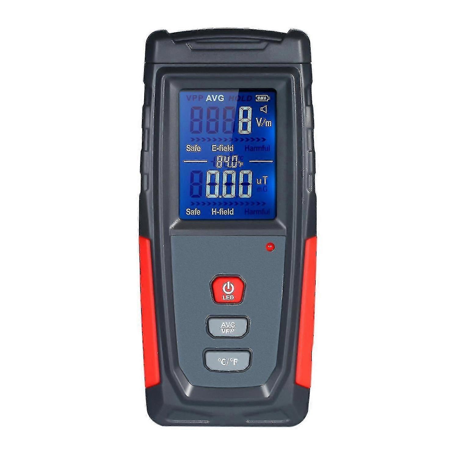 High Handheld Mini Digital Lcd Emf Er Electro Detector Meter Dosimeter Er Counter