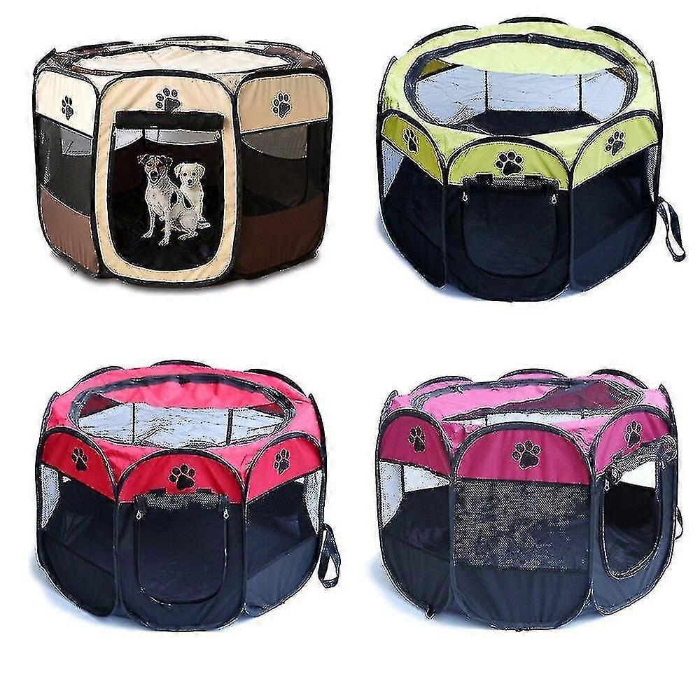 Picture of Portable Folding Pet Tent Dog House Cage Cat Tent Playpen Puppy Kennel ...