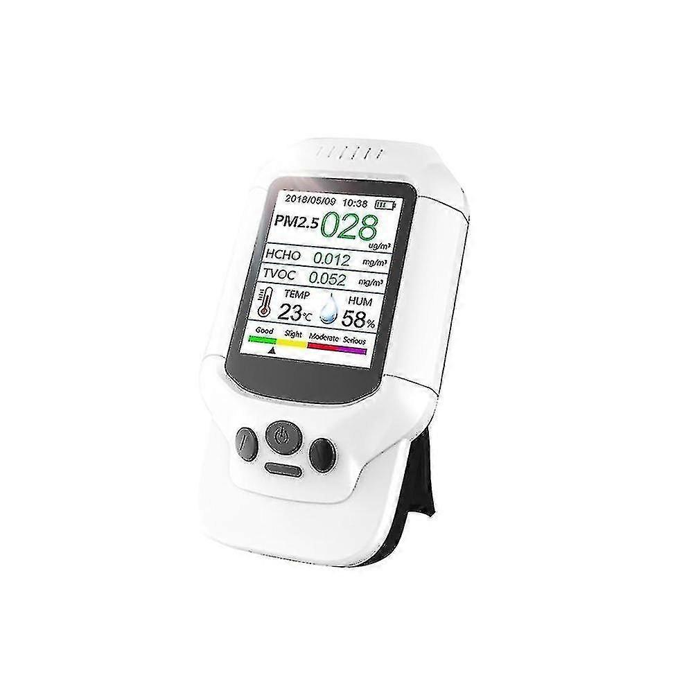 大気質モニター、ホルムアルデヒド検出器、温度&湿度計、汚染テスター、Portabl