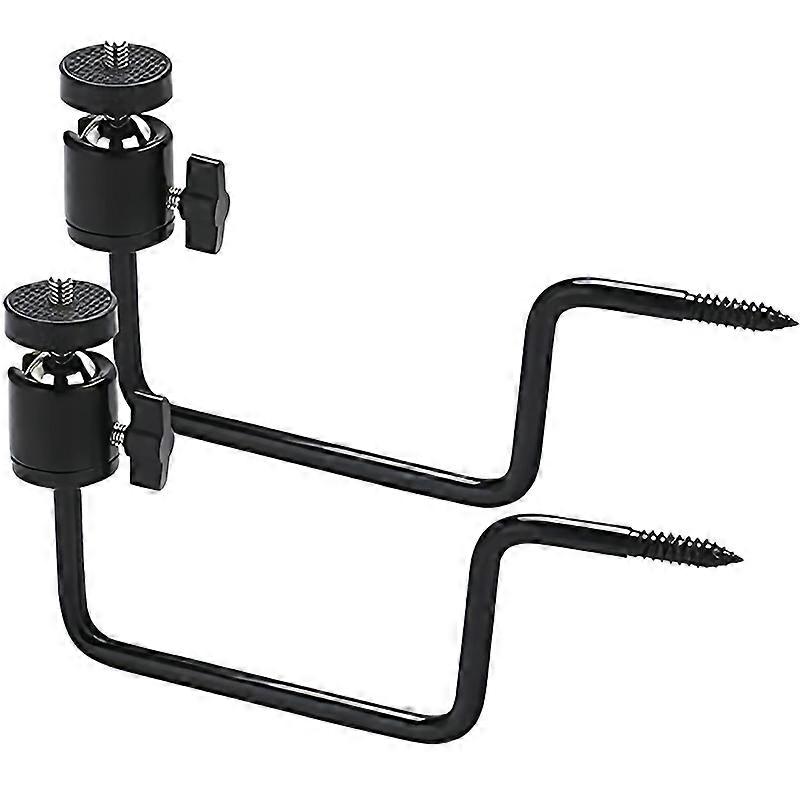 トレイルカメラマウントハンティング360度回転カメラツリーホルダーボールヘッドネジ取り付けブラケット付きクイックコネクトマウント