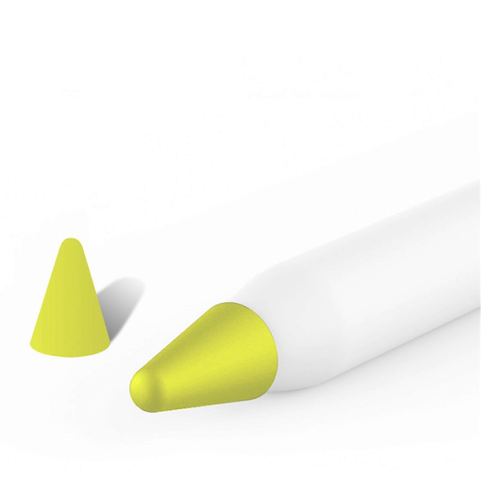 ペンシルチップカバーシリカゲルSoft耐摩耗性ペン先キャップ書き込み保護アクセサリーHuawei用黄色