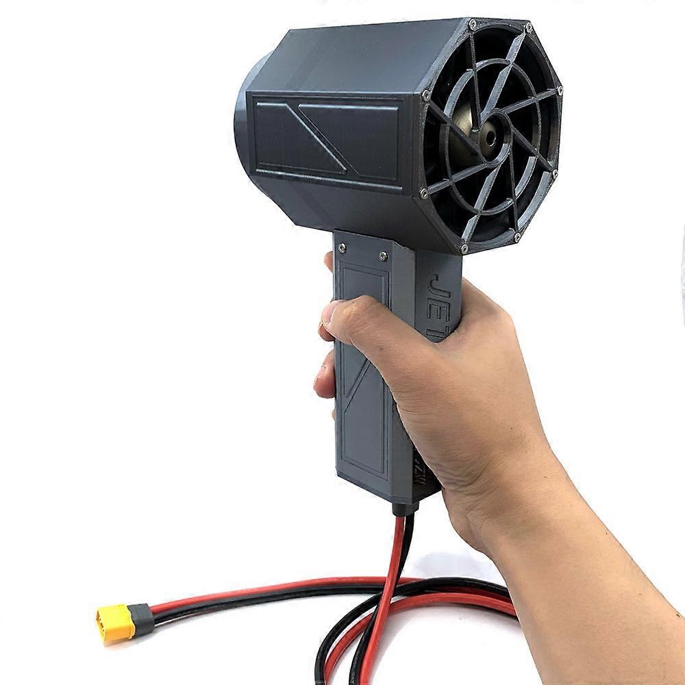 70Mm Brushless Motor Jet Fan High Power Dust Blower Handheld Ducted Turbofan Keyboard Cleaning Tool With Xt60 Battery Interface