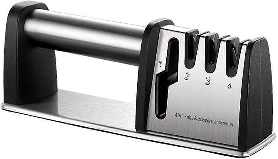 2025 ، مبراة سكاكين احترافية ، مبراة سكين ، 4 في 1 سكين مطبخ مبراة الماس التنغستن الصلب