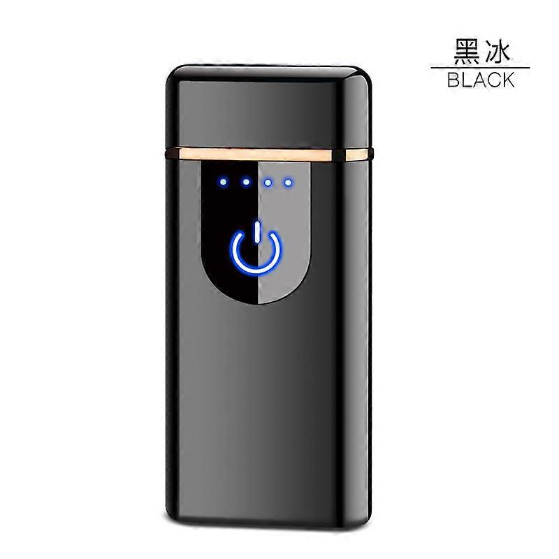 Factory Direct Sales J310 Double Arc Windproof Charging Lighter Touch Sensing Personalized Customization Cigarette Lighter For Boyfriend
