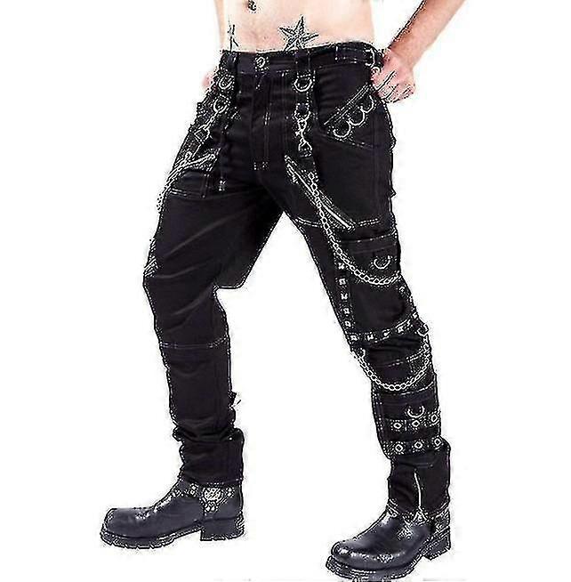 Men's Rock Punk Gothic Pants