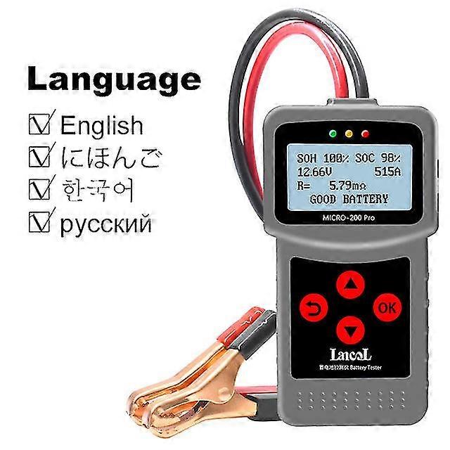 12V battery capacity tester car battery tester for garage workshop auto tools mechanical