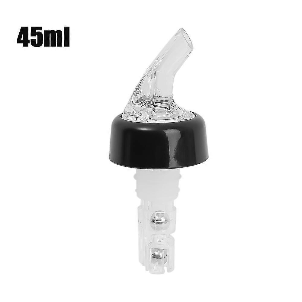 15/30/45ml Oil Pourer ποσοτικά μπουκάλια Wine Pourer Plastic Balck Ποσοτική Liquor Spout Wine Oil Pourer Gadgets Κουζίνας