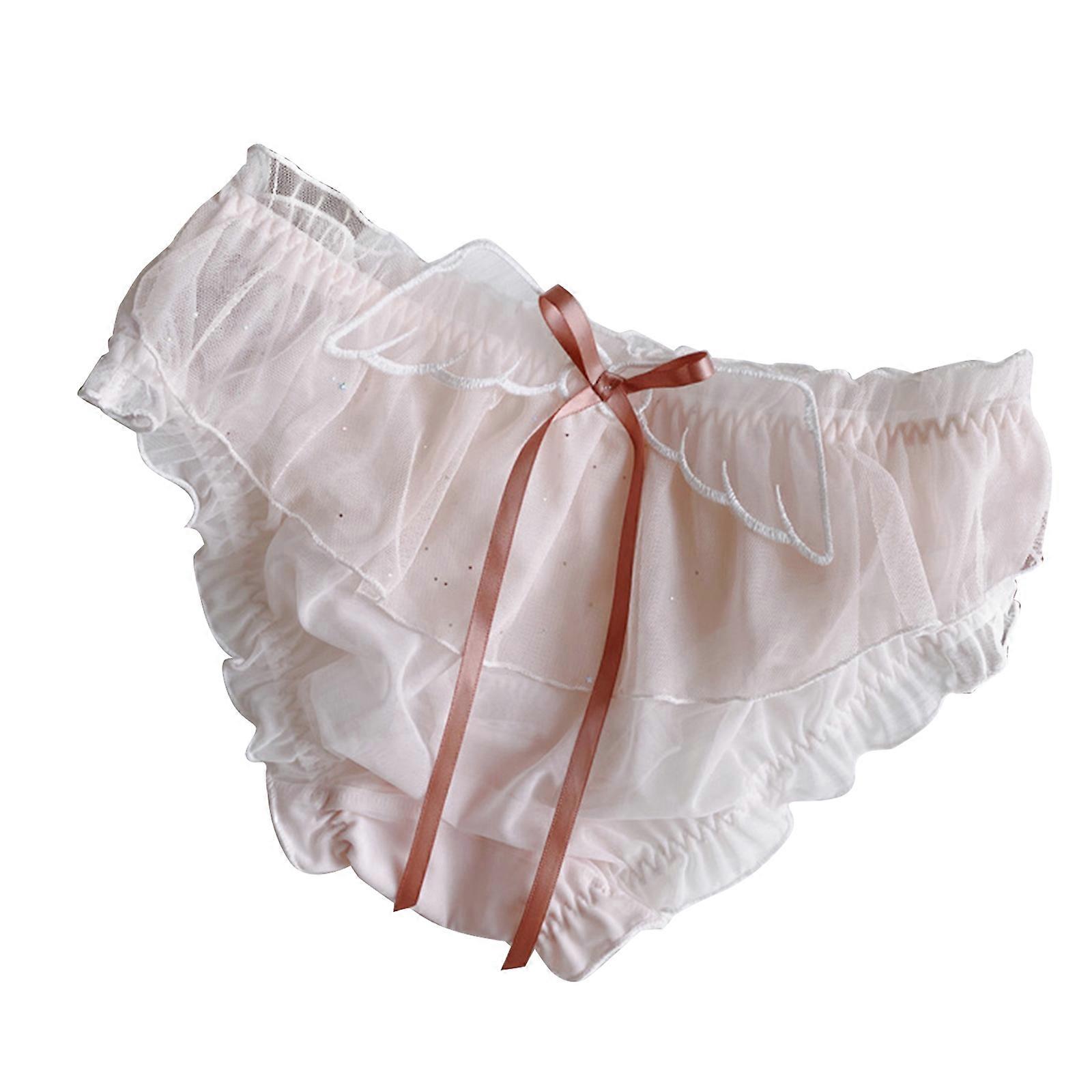 Donne giapponesi Ragazze Mesh Mutandine Slip Lolita Mutande Intimo Intimo Comodo