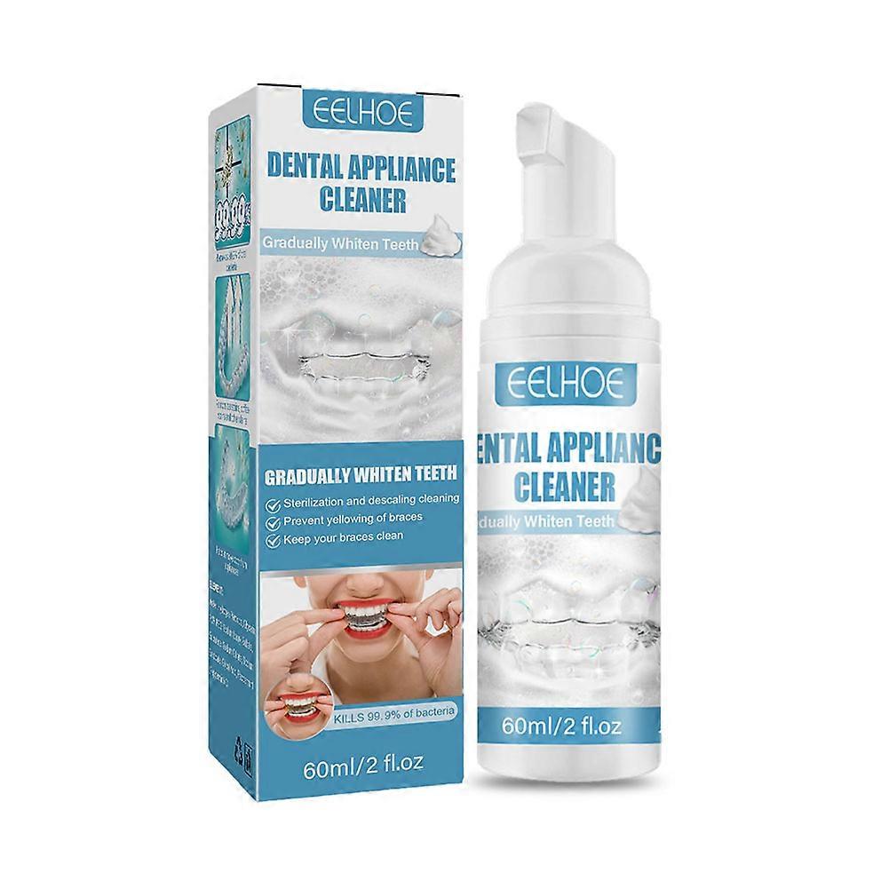 Orthodontic Foam Cleaner Braces Stain Removal Foam Cleaner Cleaning Care Braces