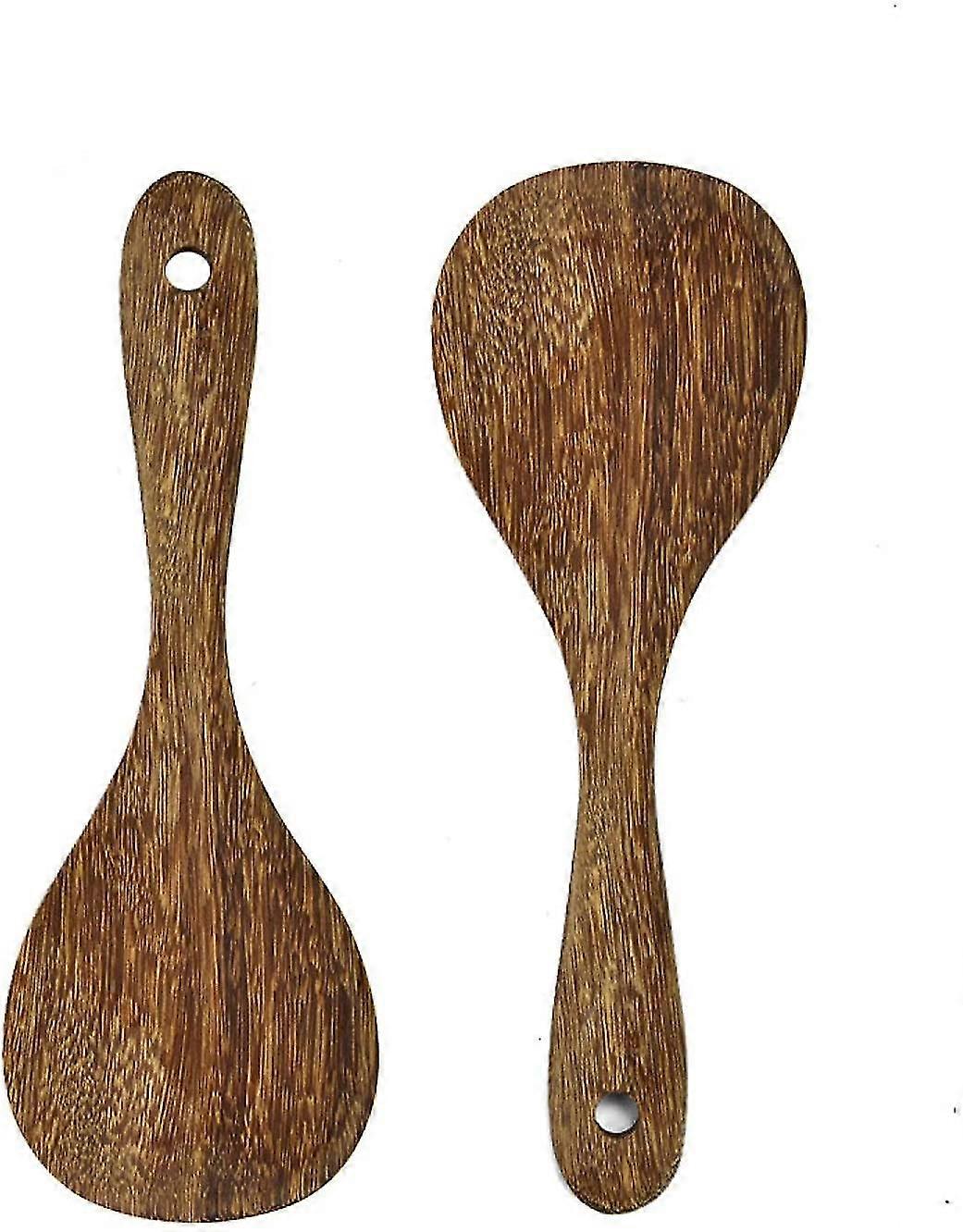 2 Pack Rice Paddle, Rice Serving Spoon, Asian Kit