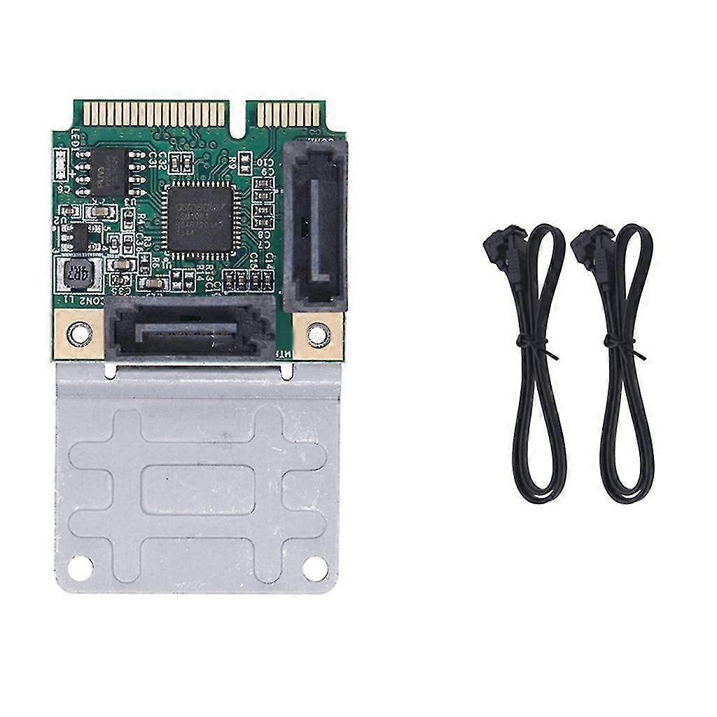 Mini PCIe SATA-udvidelseskort Tilføj flere SATA-porte til computeren