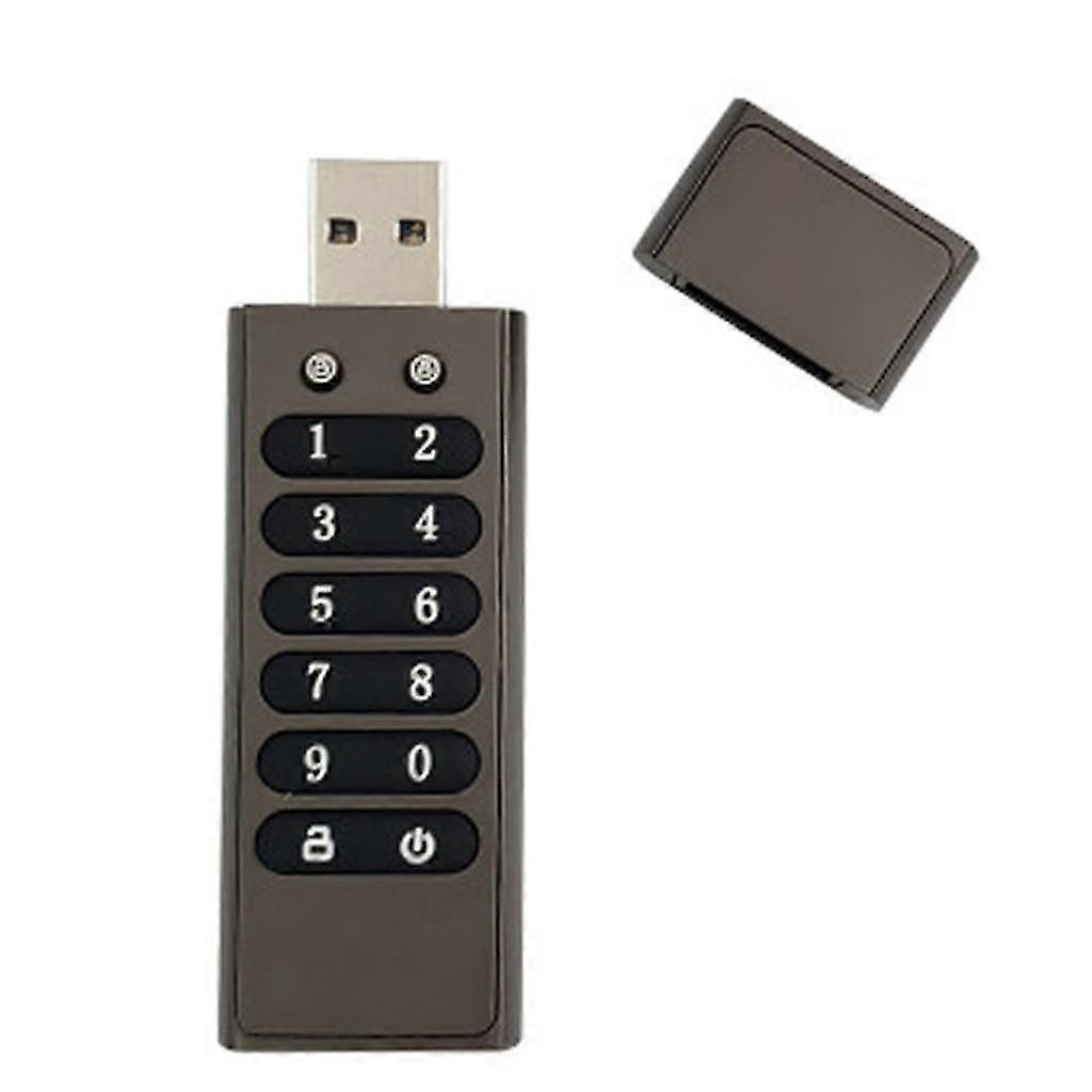 Top Secure Flash Drive 32/64/128/256gb Encrypted Usb3.0 Password Memory Stick