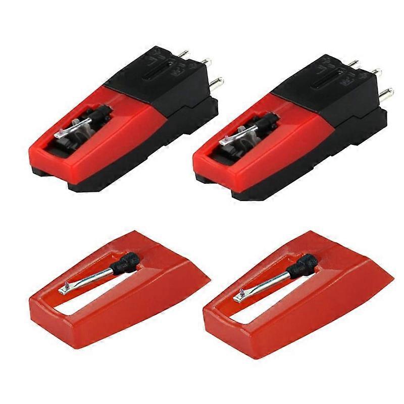 Tourne-disque de tourne-disque de vinyle avec aiguilles de stylet de remplacement universelles pour LP Phonograph Re