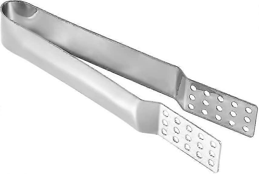 Bustina di tè in acciaio inossidabile Squeezer Tongs Tea Bag Clamp Kitchen Tool (2pcs, argento