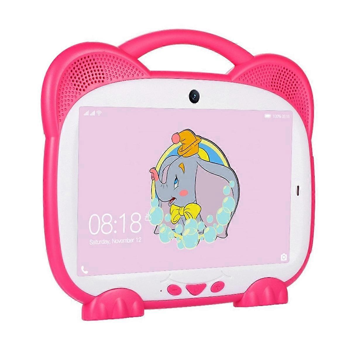 7 Inch Kids Tablet Quad Core 1+8G Dual Card WiFi Android 7.0 Tablets for Study Education Kids Gift