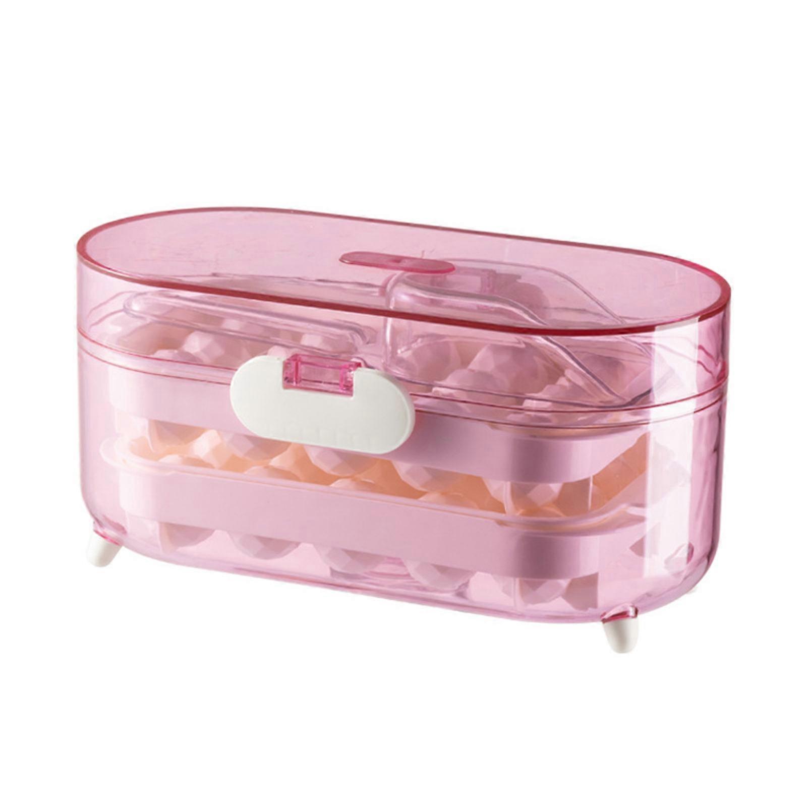 Double-Layer Ice Tray Mold Ice Storage Spherical Ice Tray Gift for DIY Lover