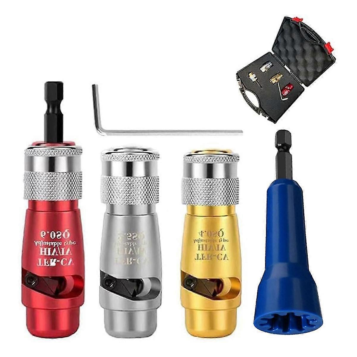 Wire Stripping and Twisting Tool, Electric Wire Stripper,Electrician Tool Set,Portable Wire Nuts Twister for Power Drill
