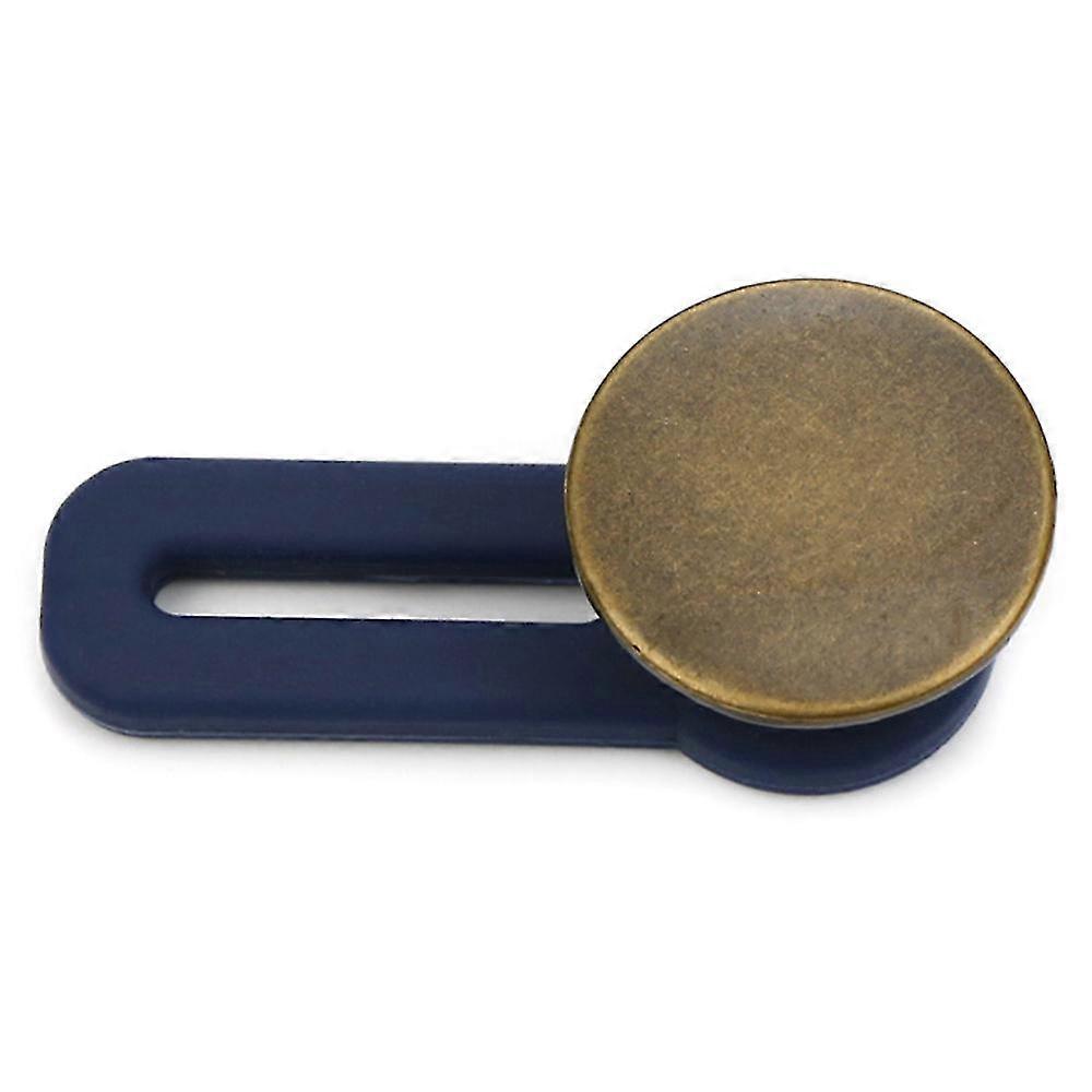 Justerbara byxor Jeans Infällbar Knapp Spänne Midjeband Förlängare