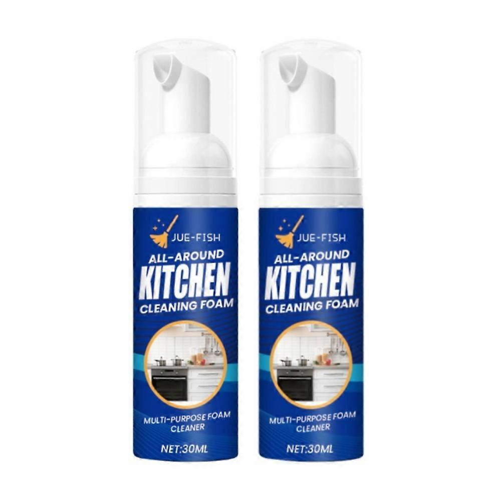 2 قطعة رذاذ منظف ياباني متعدد الأغراض ، منظف رغوة المطبخ من جميع النواحي