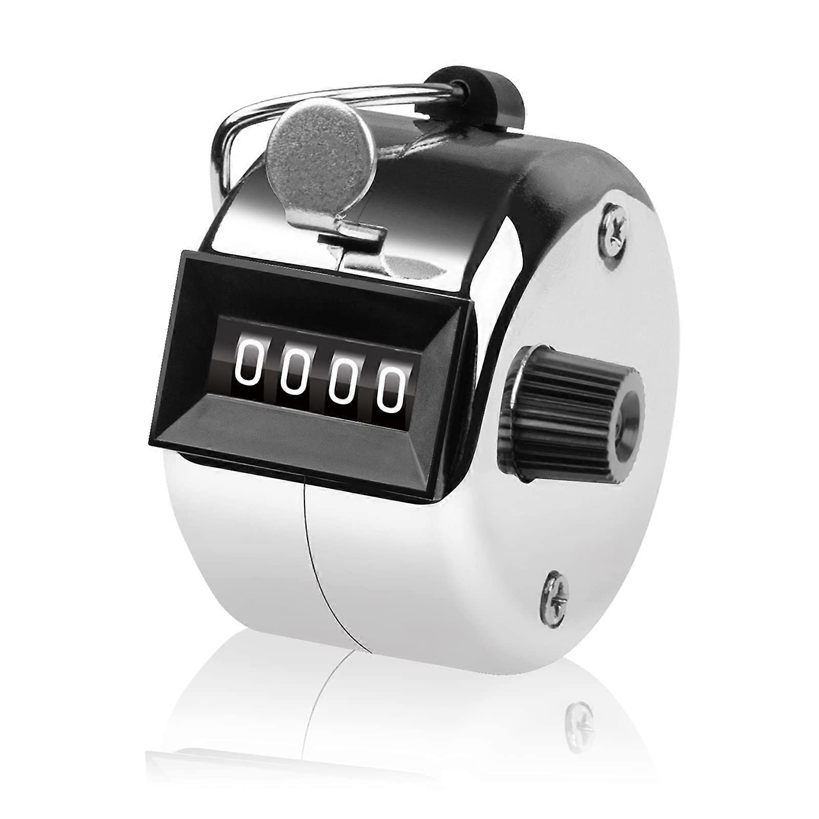 tally counter, 4-digit clicker counter, Metal hand tally counters clicker for counting, golf scoring