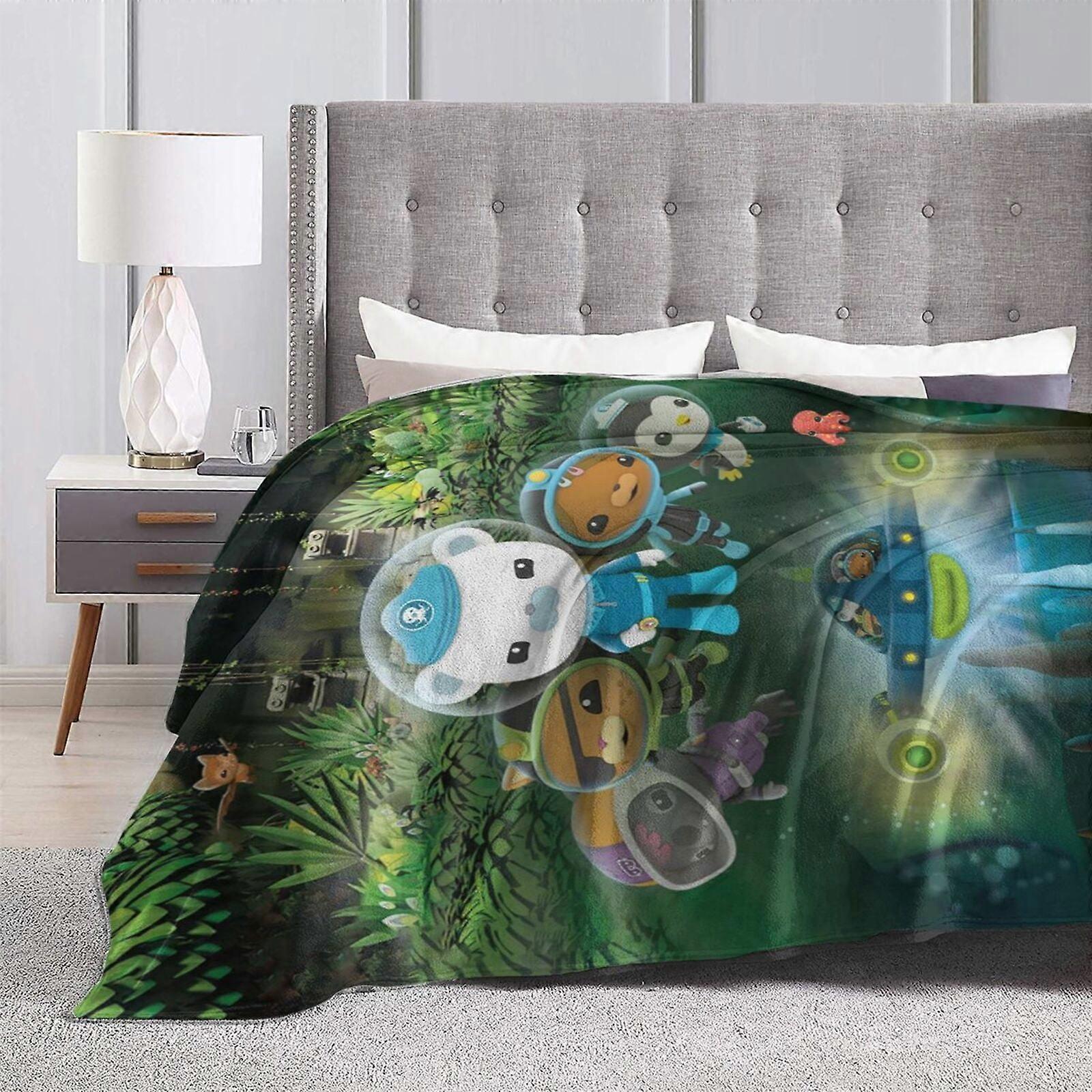 Bedding Octonauts Fleece Blanket Octonauts Flannel Blanket 3d