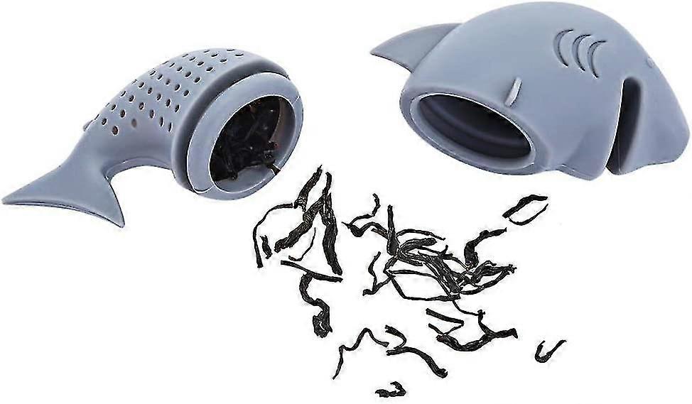 Silicone Shark Tea Infuser Heat-resistant Tea Leak,silicone Infuser