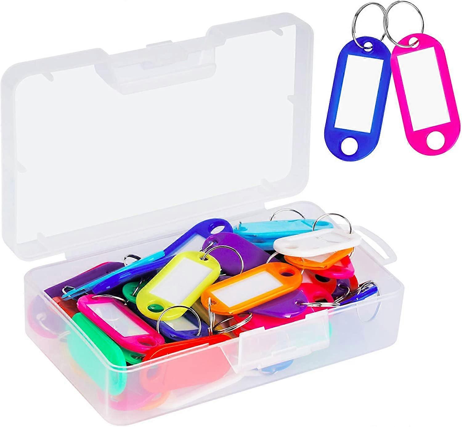 Pack Plastic Key Labels with Container