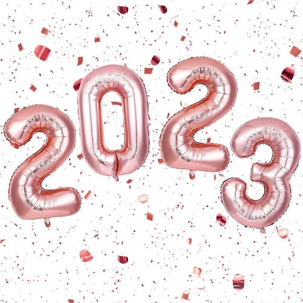 16 Inch Rose Gold 2023 Balloons