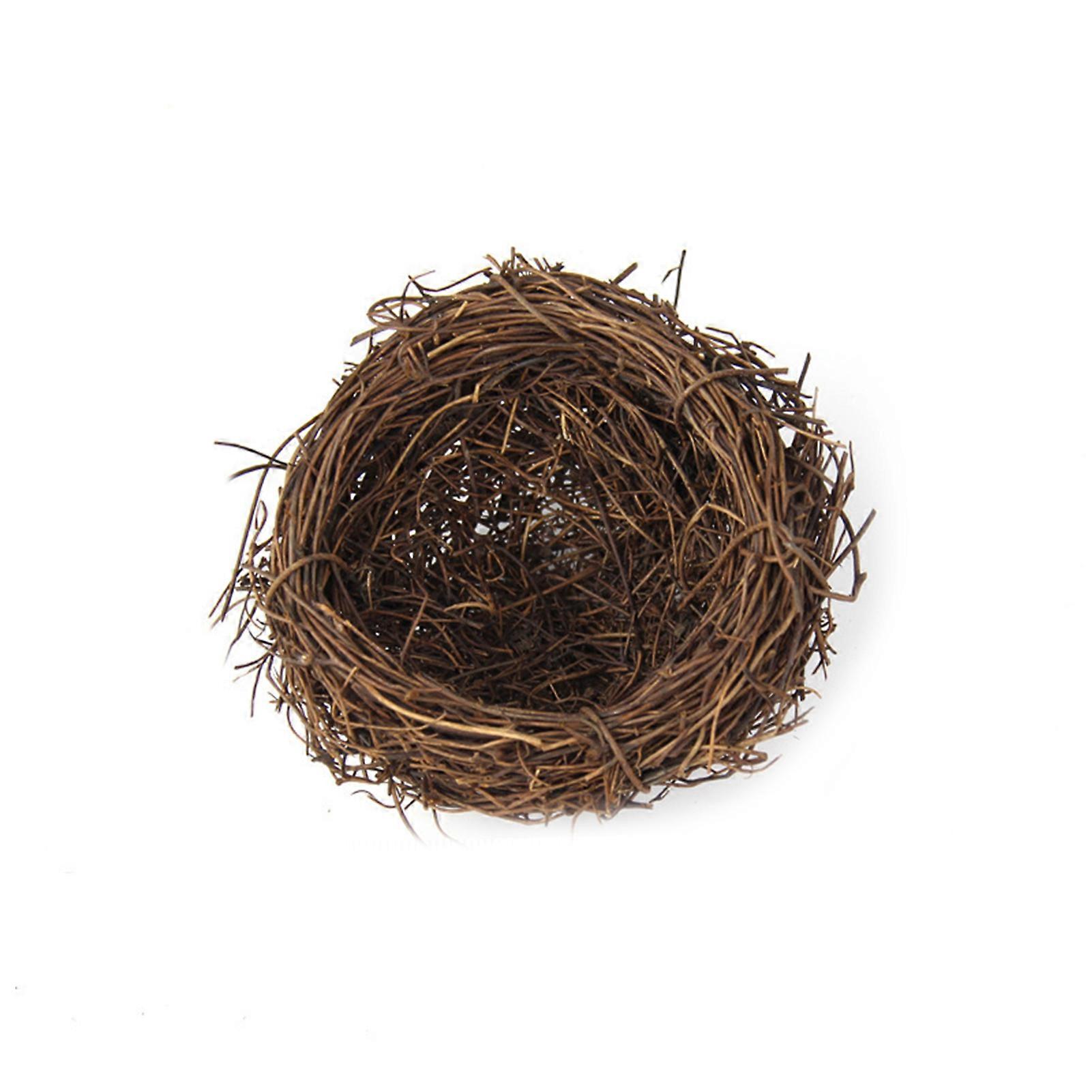 KaESi Artificial Nest Rustic Realistic Multiple Sizes Easter Party Bird Nest Decor for Crafts