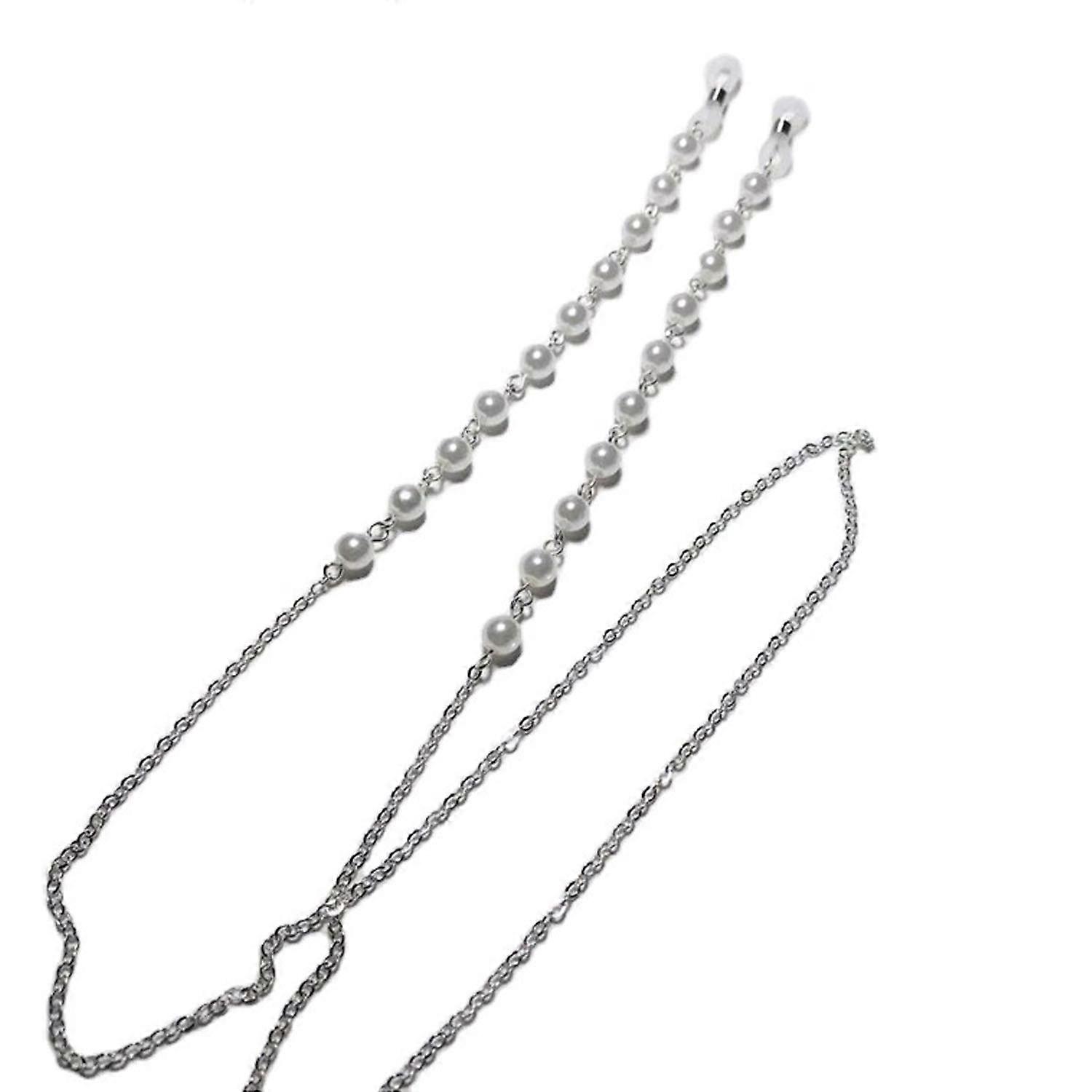 Silver glasses chain