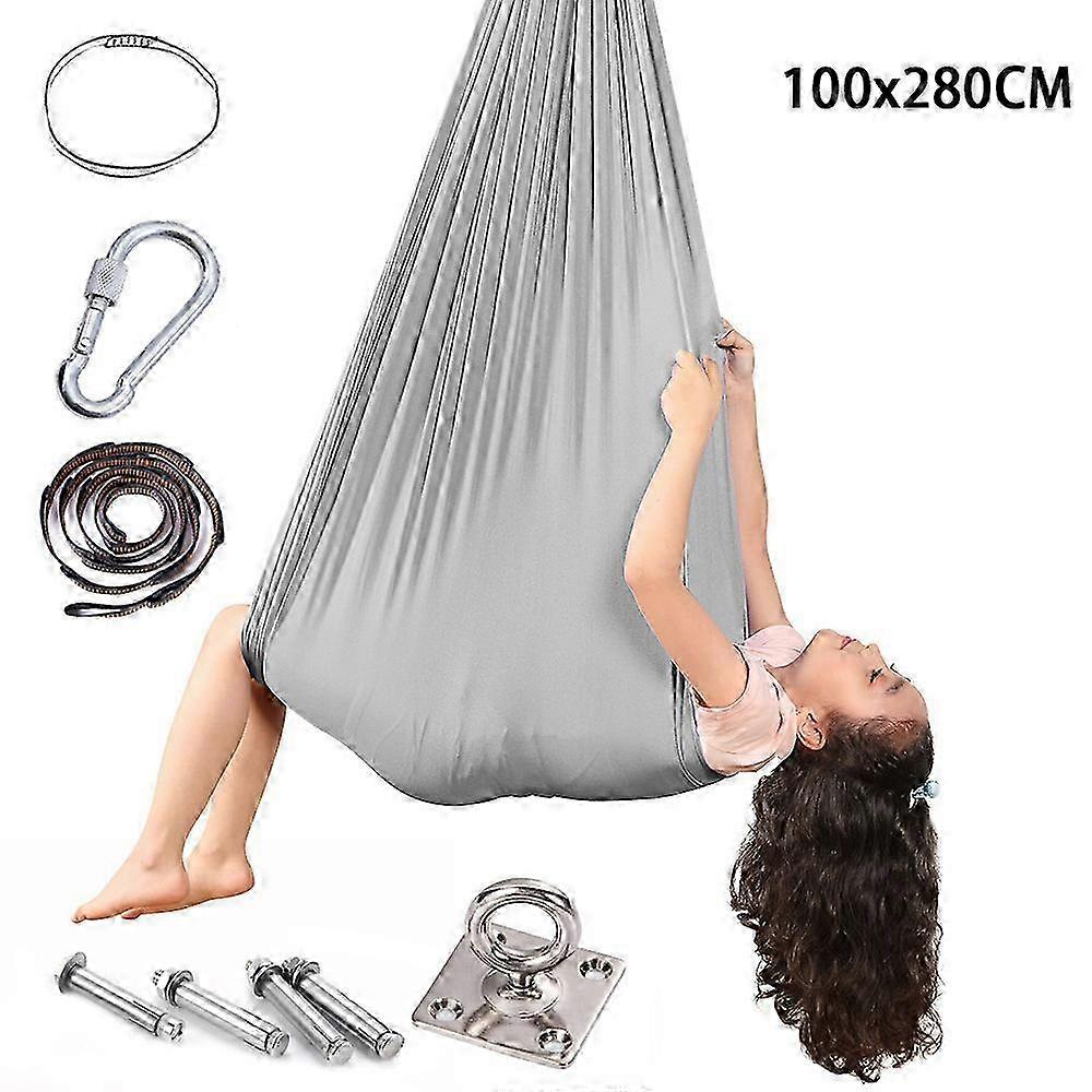 Snuggle Swing For Kid With Special Needs Adjustable Elastic Cuddle Up Hammock Chairtoy For