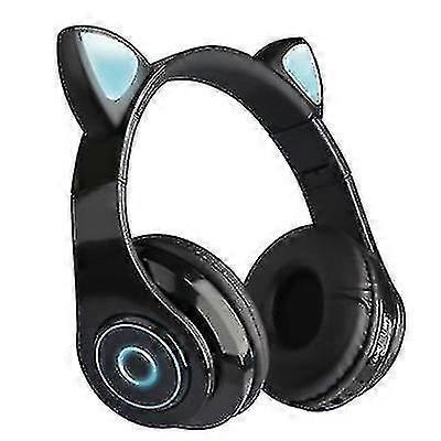 Wireless Cat Ear Headphones Bluetooth Headset Led Lights Earphone