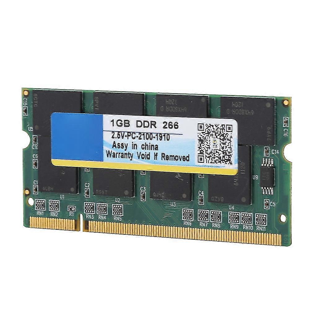 1g 266 Mhz 200 Pin Laptop Ram For Ddr Pc-2100 Notebook Full Compatibility For Intel / Amd